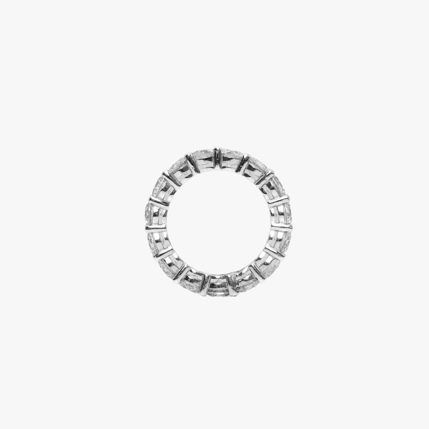 3 ct round diamond eternity band