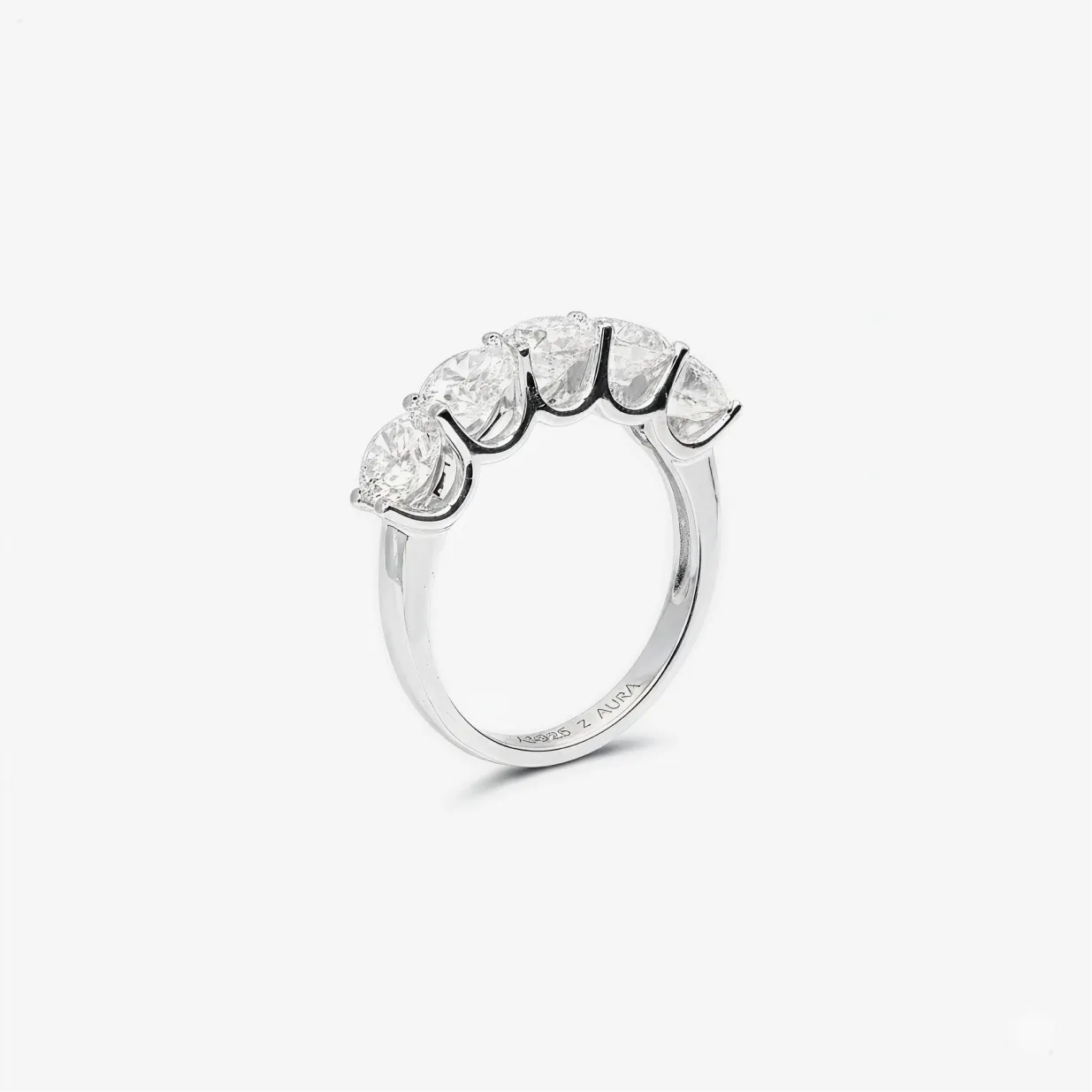 2 ct round diamond quarter-eternity
