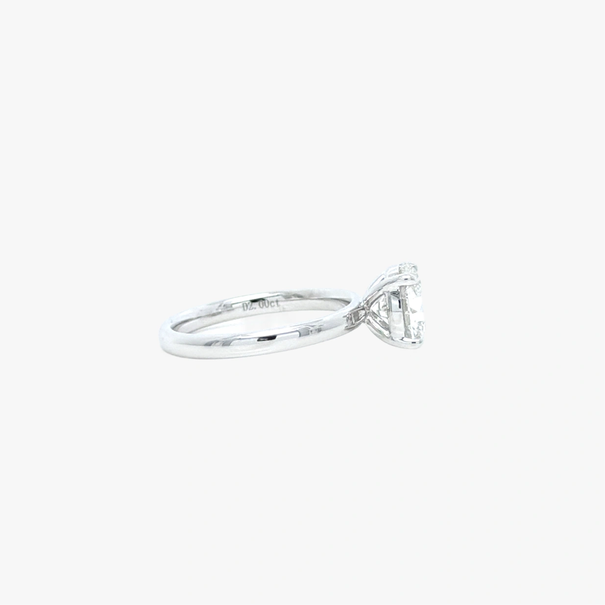 2 ct classic round diamond solitaire
