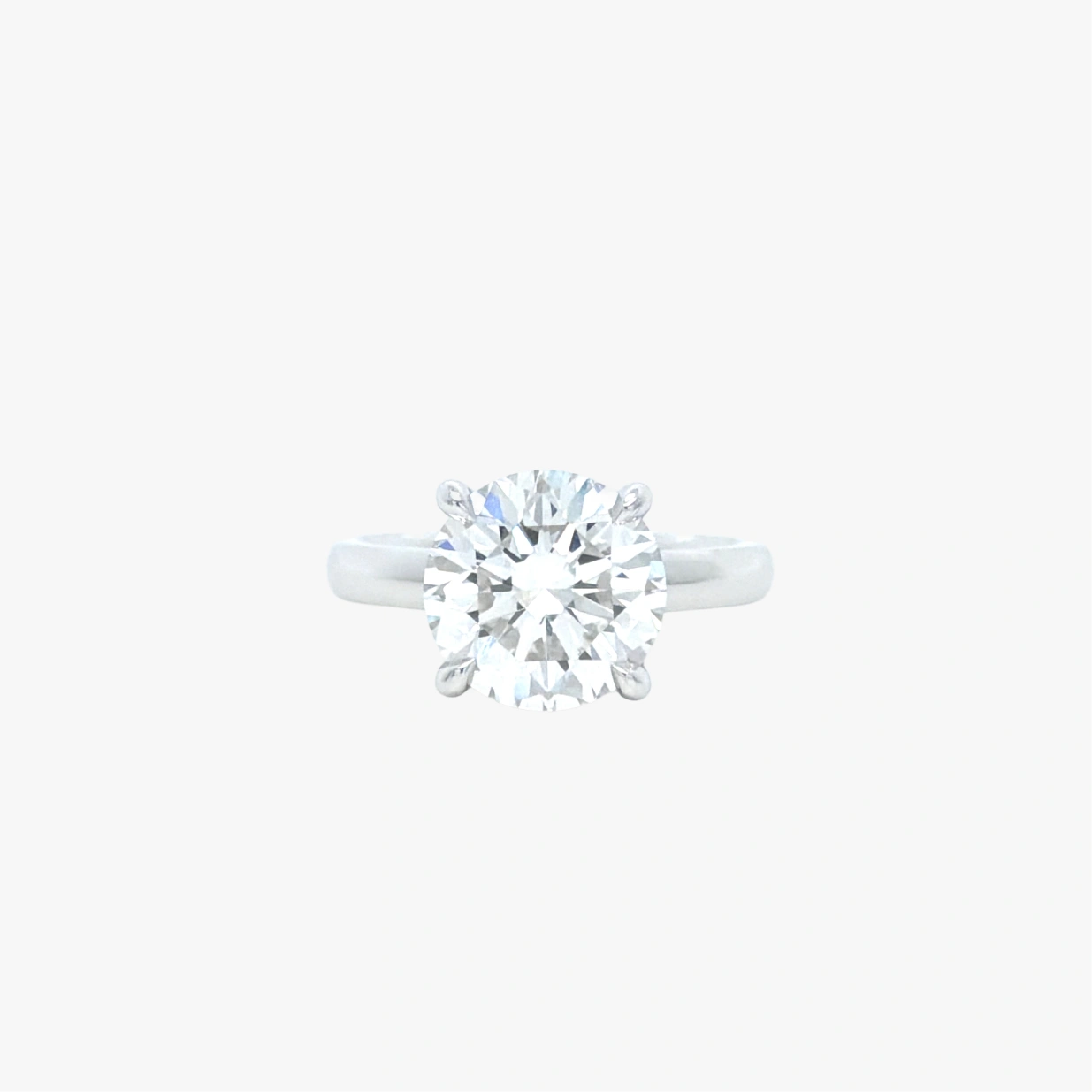 3 CT Classic Round Diamond Solitaire