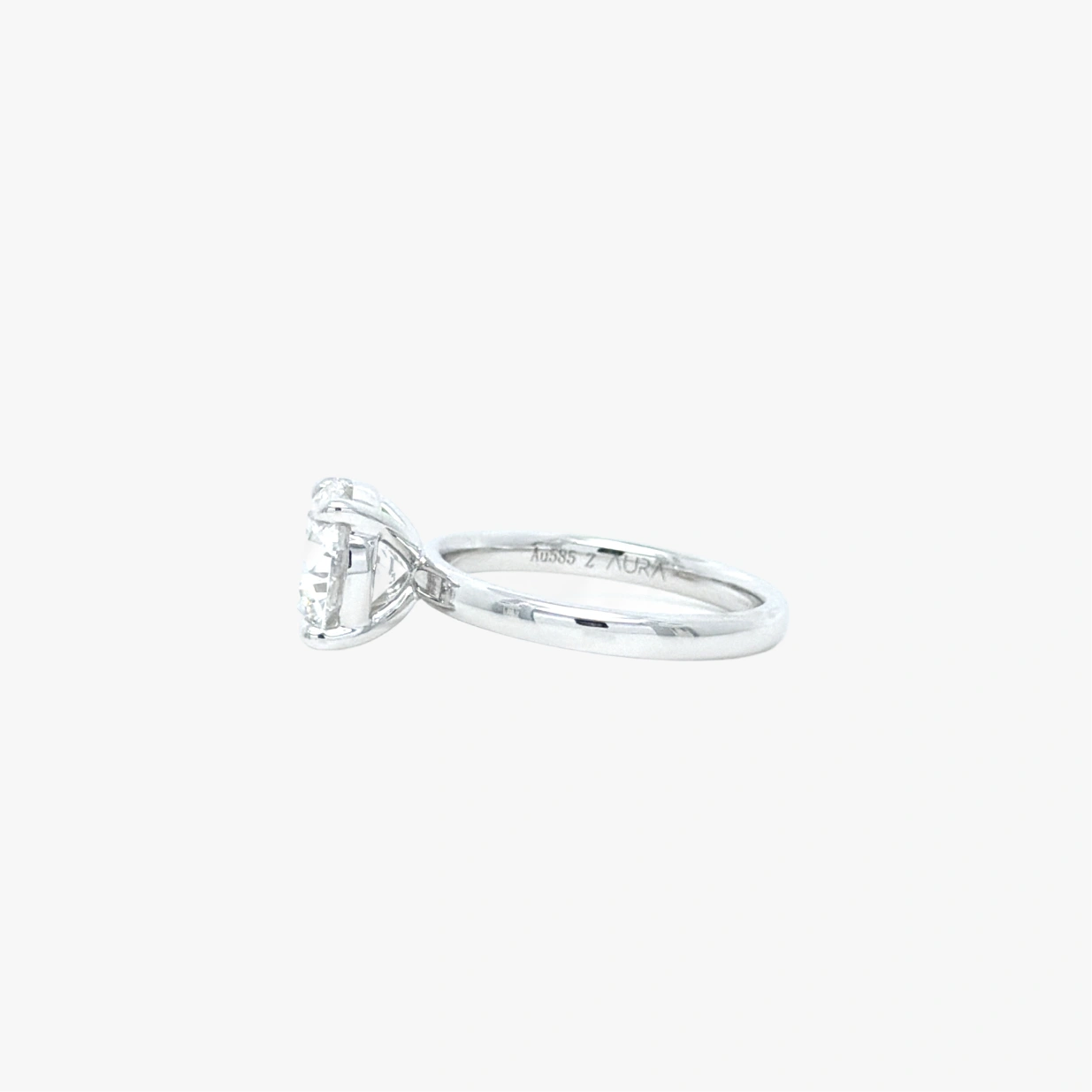 3 ct classic round diamond solitaire