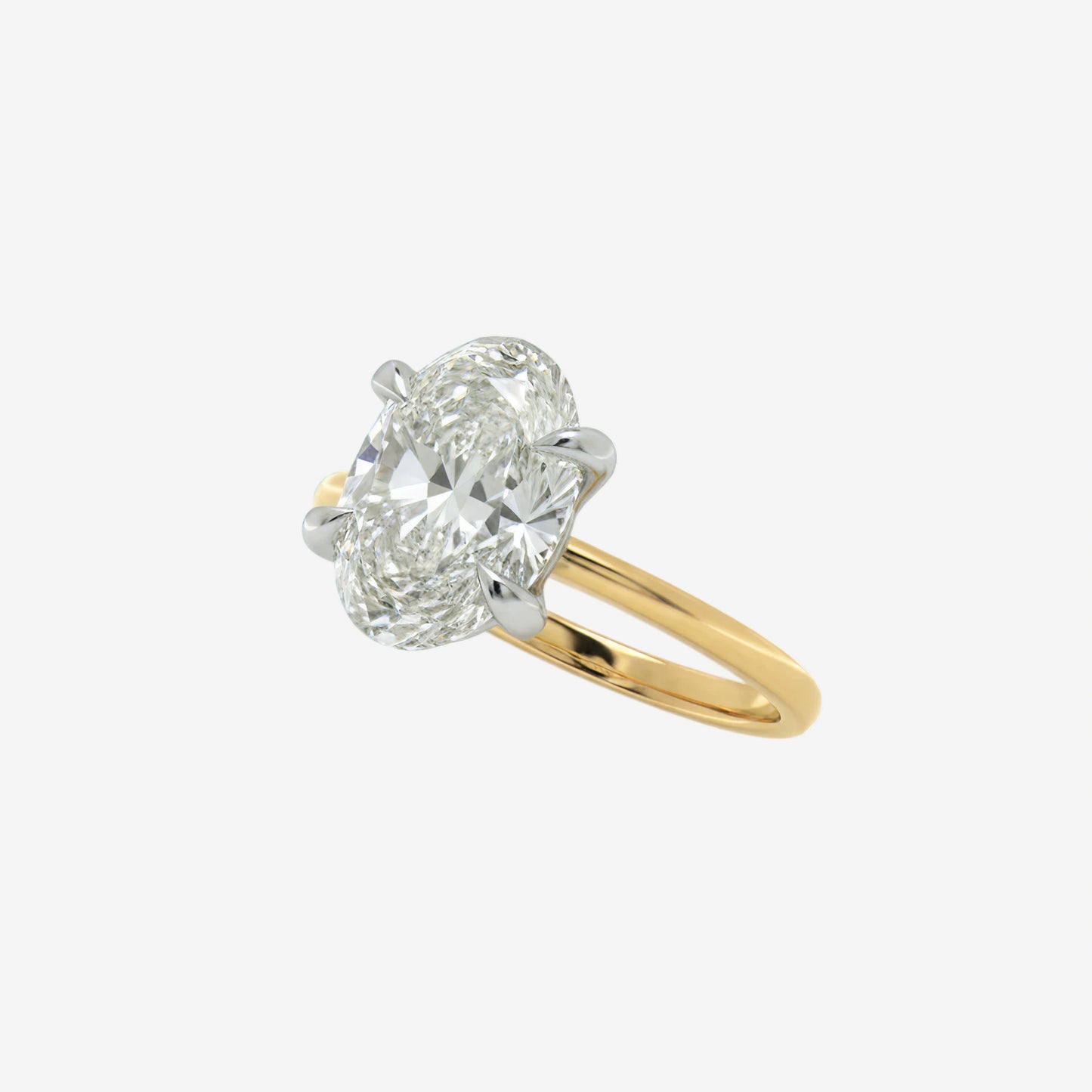 3 ct classic oval diamond solitaire