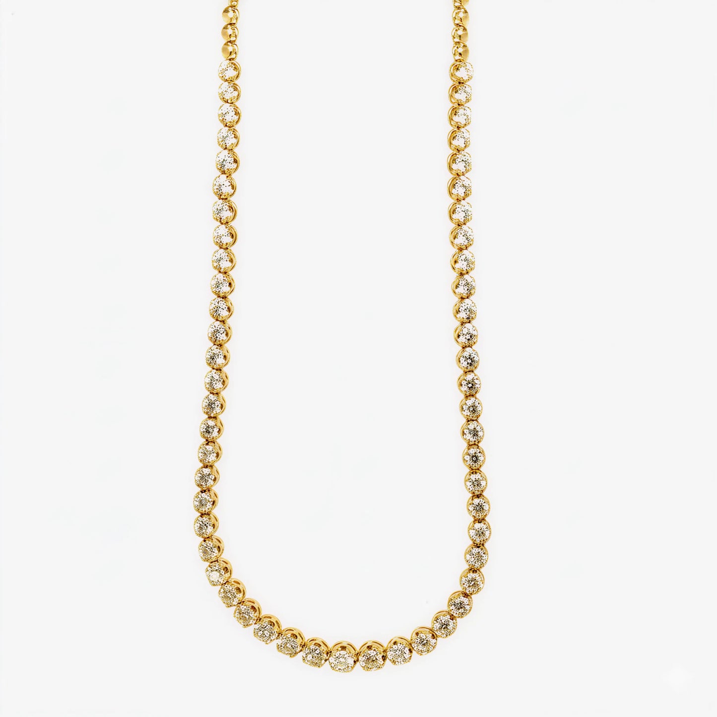 classic cupcake tennis necklace