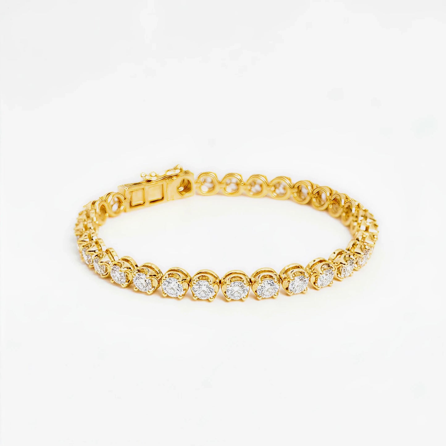 classic cupcake diamond tennis bracelet