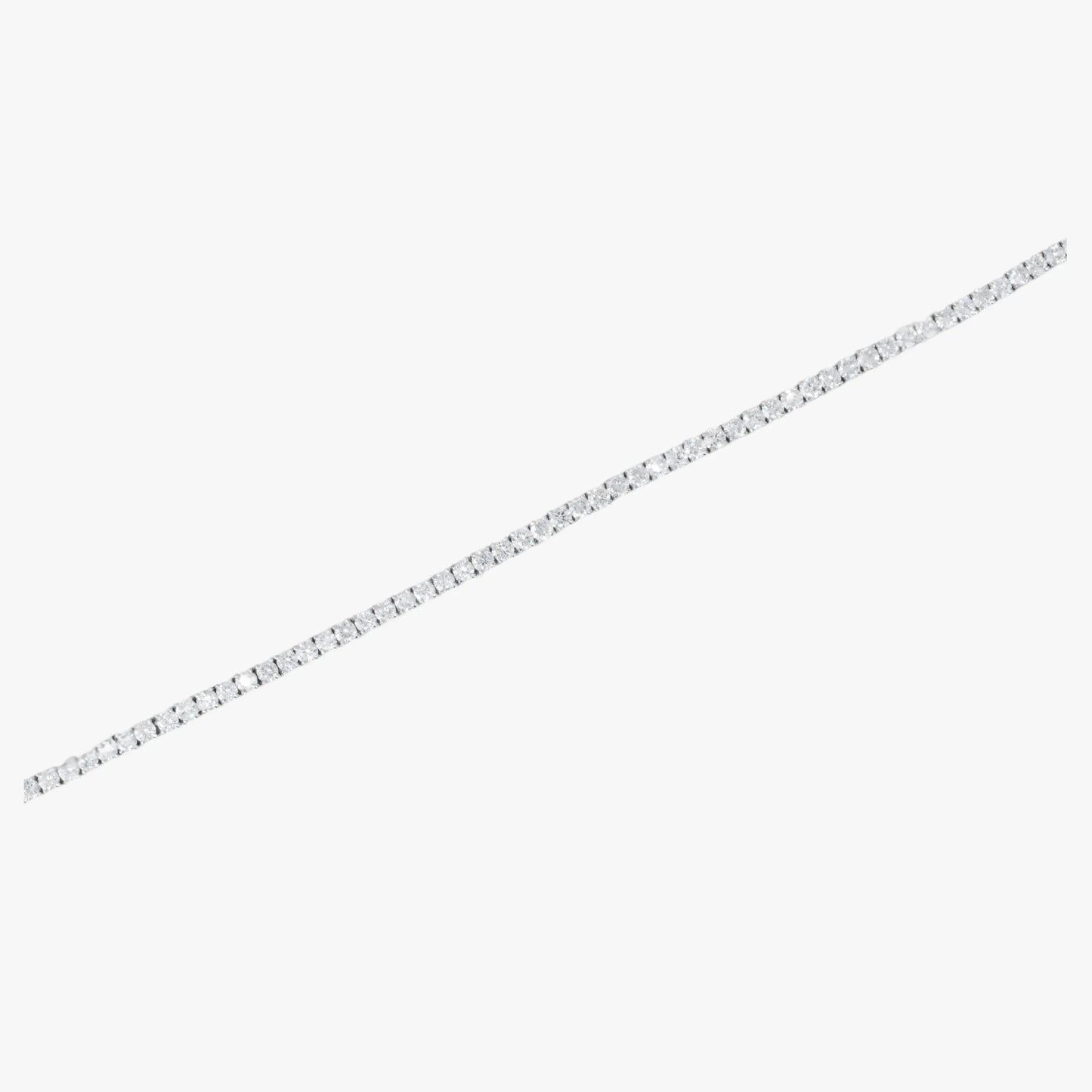 classic diamond tennis necklace
