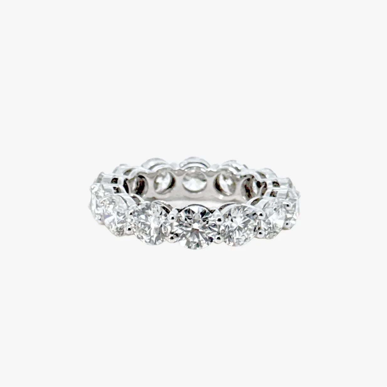 6 ct Round Diamond Eternity Band