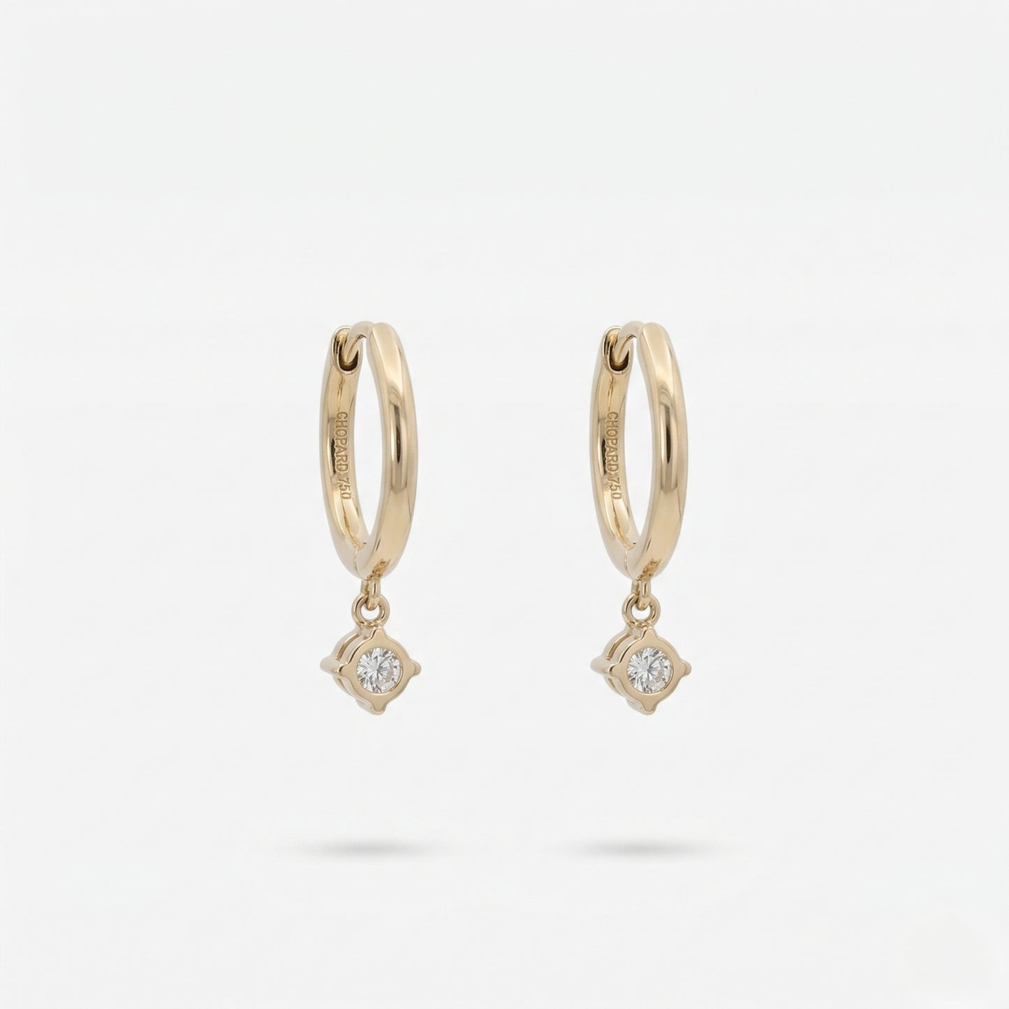 round drop earrings
