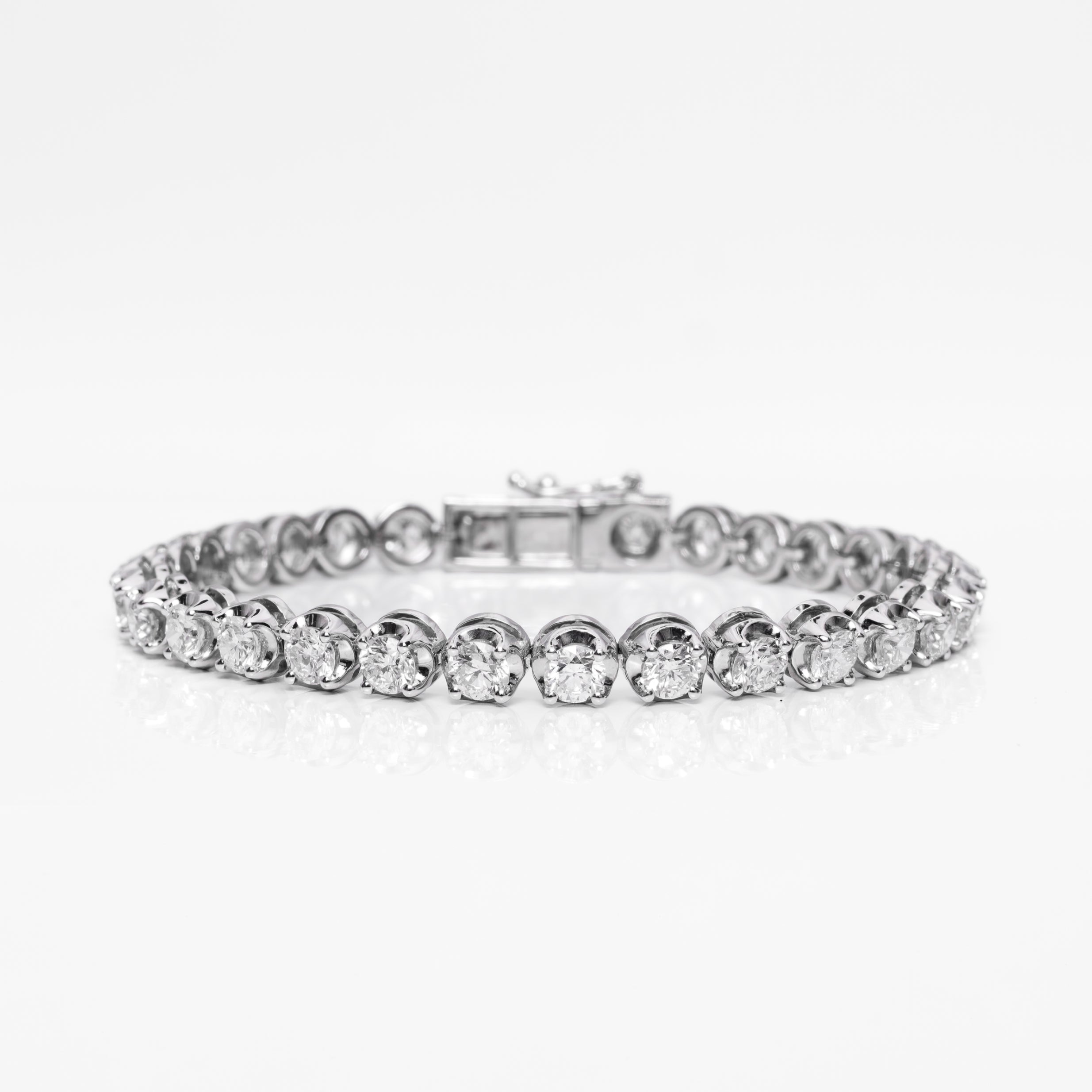 Classic Cupcake Diamond Tennis Bracelet