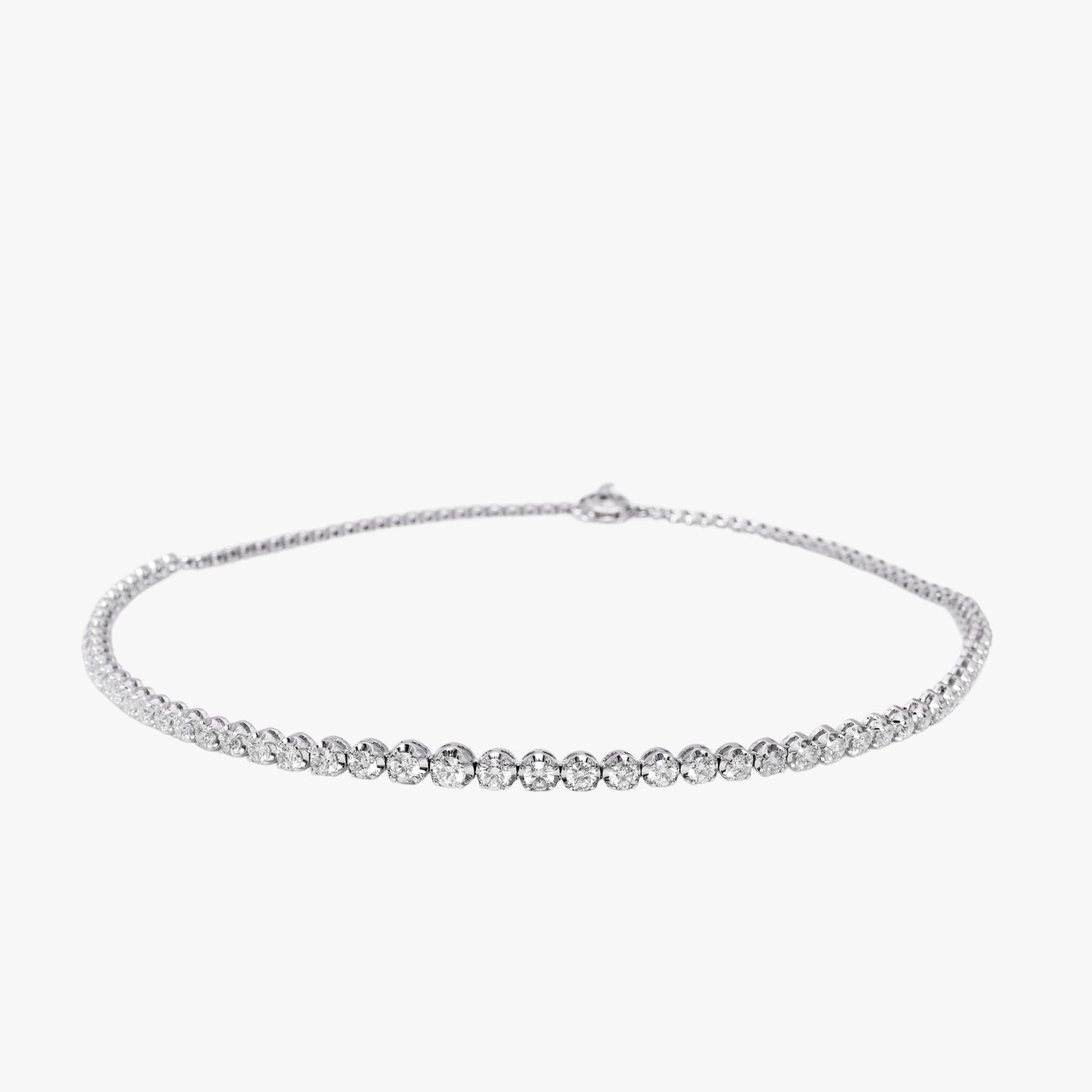 classic cupcake tennis necklace
