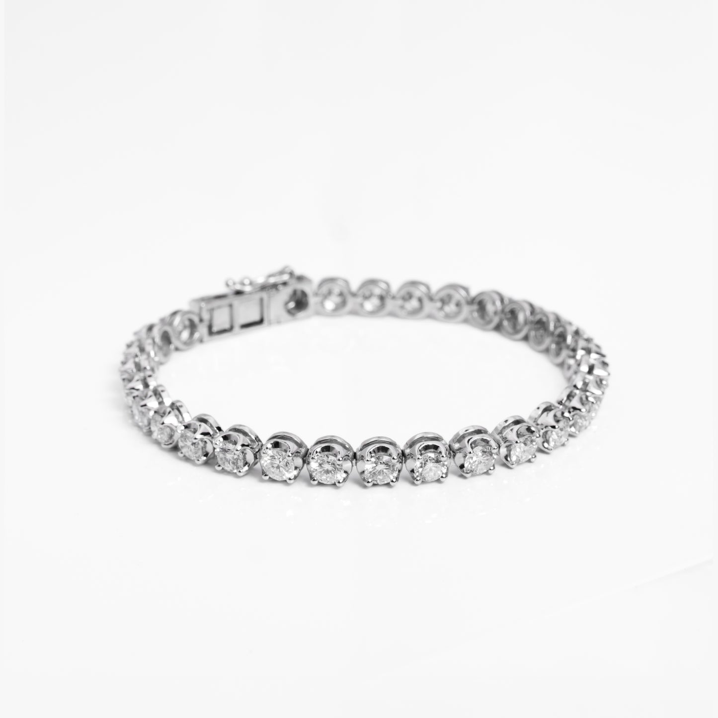 classic cupcake diamond tennis bracelet