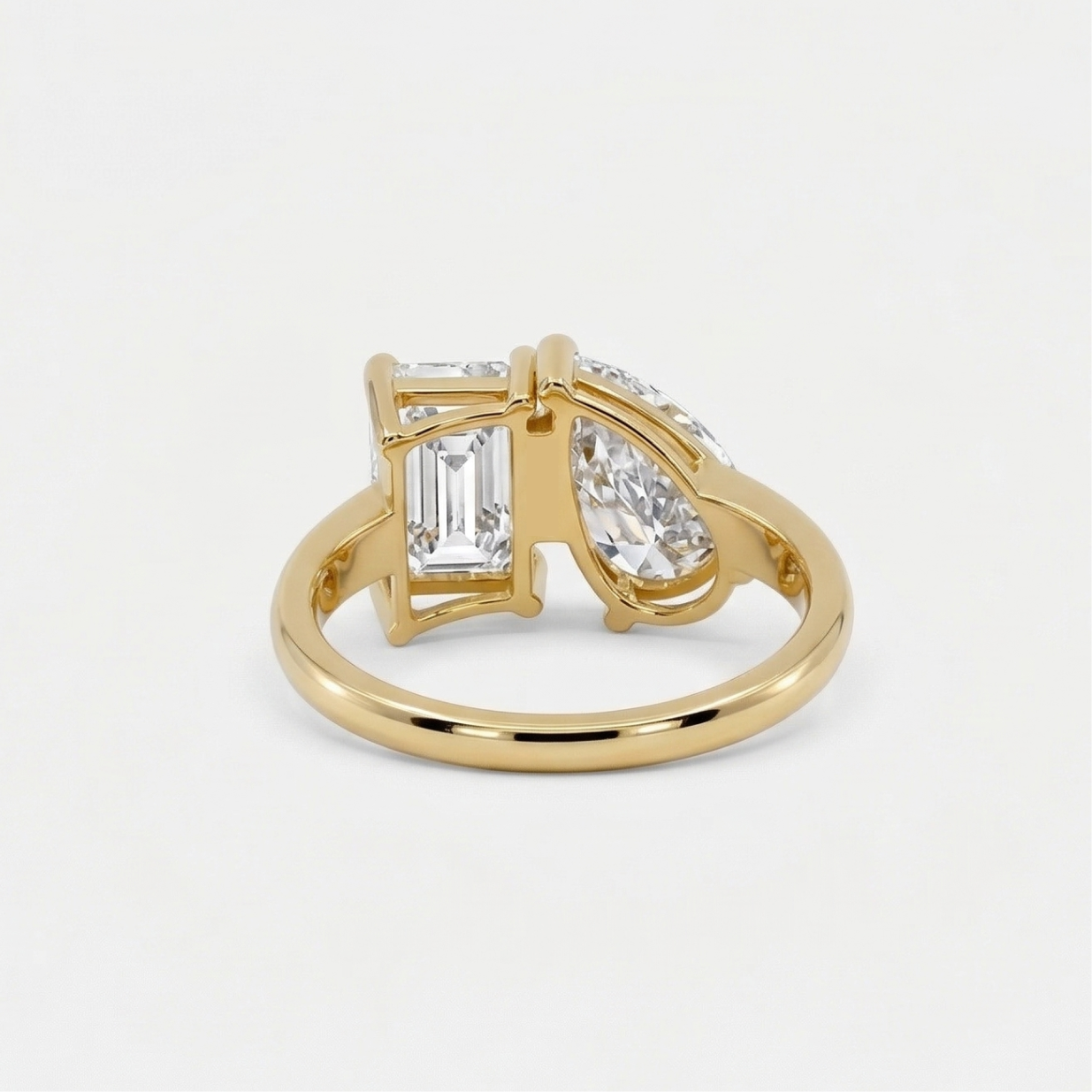 3.71CT Toi et Moi Ring