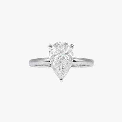 2 ct Classic Pear Solitaire