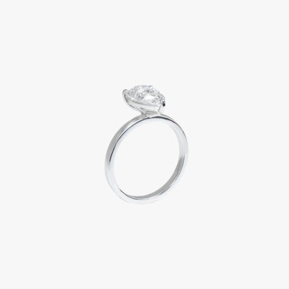 2 ct Classic Pear Solitaire