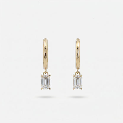 Emerald Drop Earrings