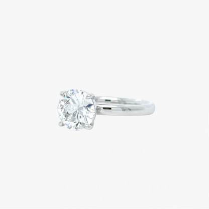 4 ct Classic Round Diamond Solitaire