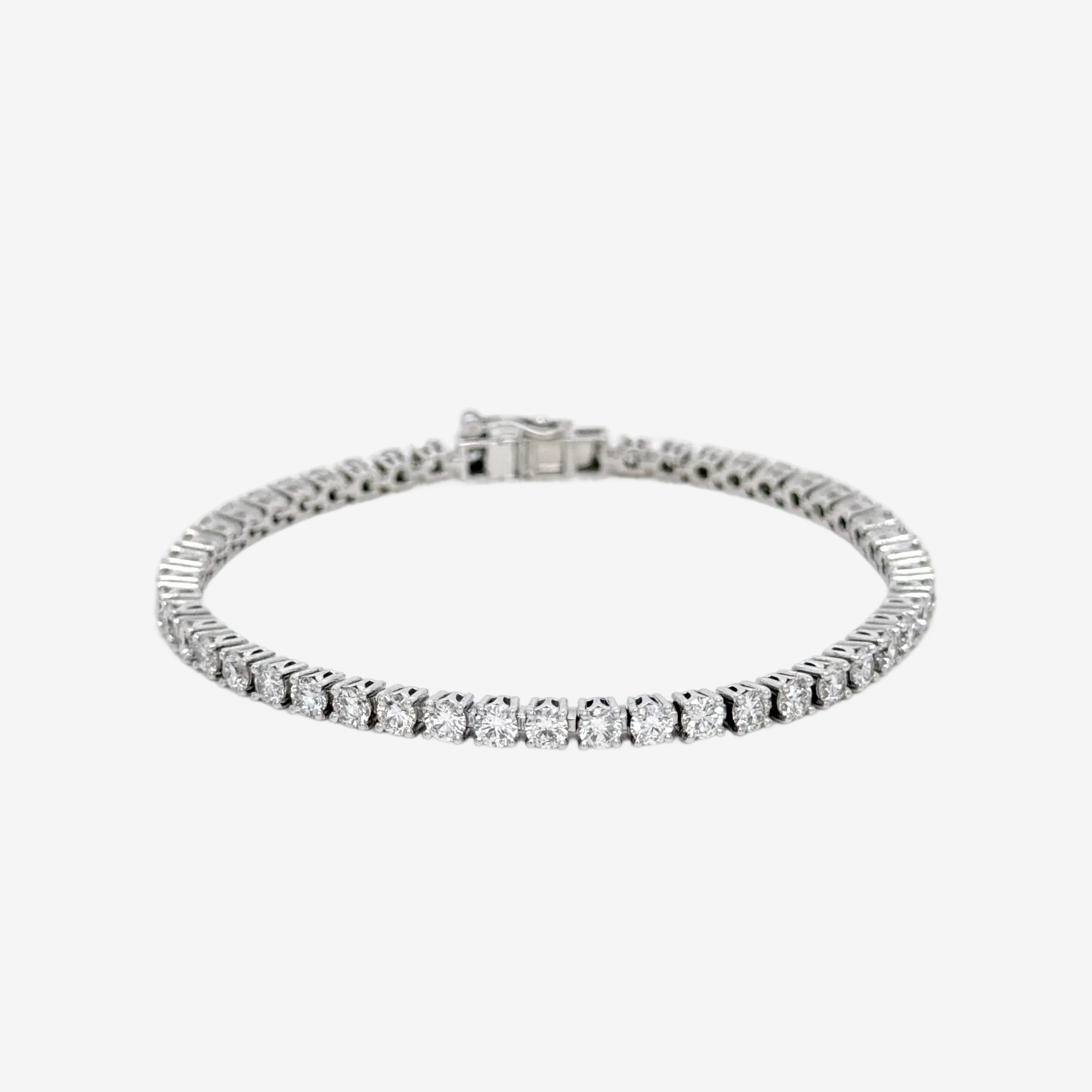 4.65ct Classic Diamond Tennis Bracelet