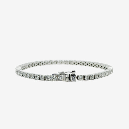 6.83ct Classic Diamond Tennis Bracelet