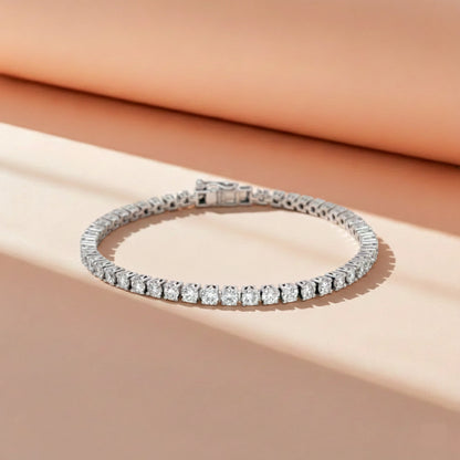 Classic Lab Diamond Tennis Bracelet