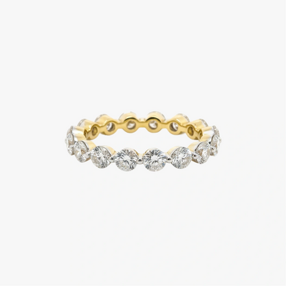1.5 ct Round Dainty Eternity Band