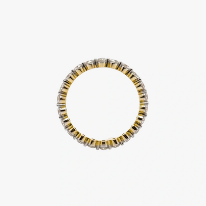 2.12CT Dainty Round Eternity Ring