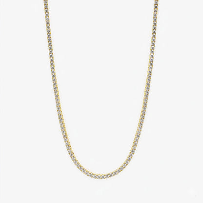 Classic Diamond Tennis Necklace