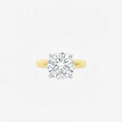 3 CT Classic Round Diamond Solitaire