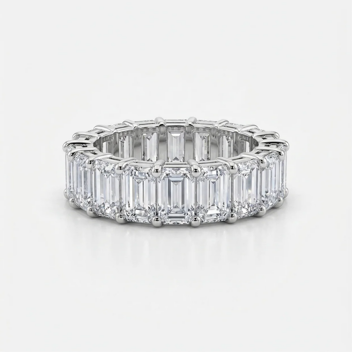 emerald eternity band