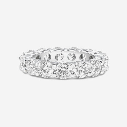 4CT Round Diamond Eternity Band