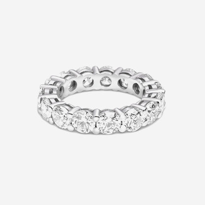 4CT Round Diamond Eternity Band