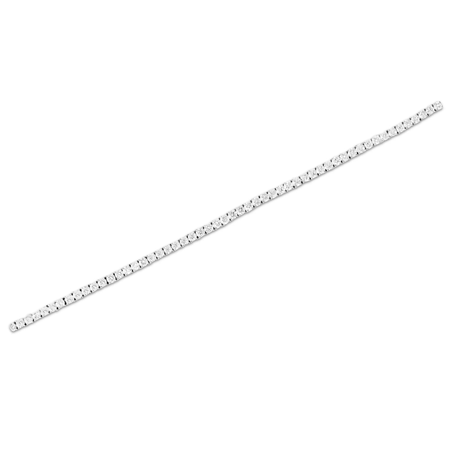 8.5ct classic tennis necklace