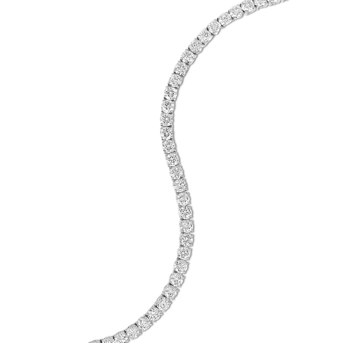 8.5ct classic tennis necklace