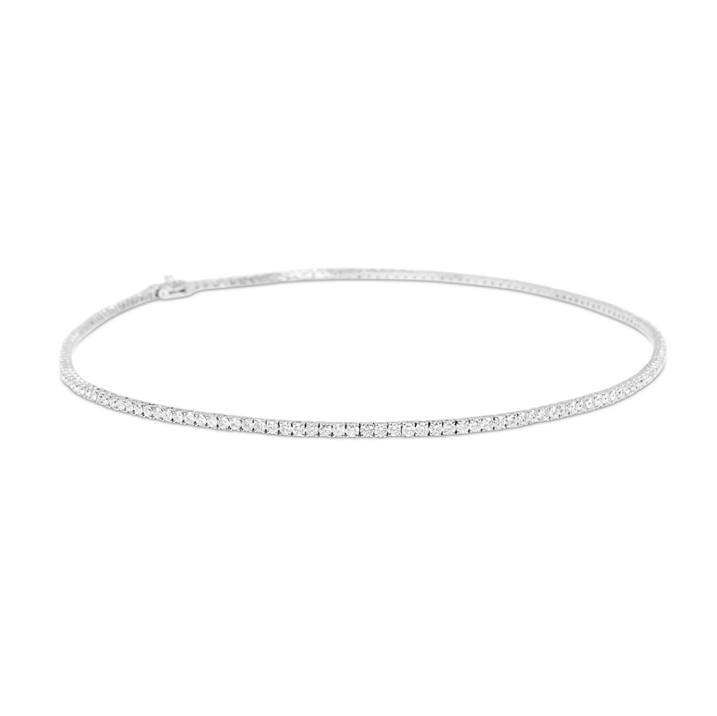 8.5ct classic tennis necklace