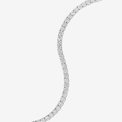 Classic Lab Diamond Tennis Necklace
