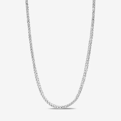 Classic Lab Diamond Tennis Necklace