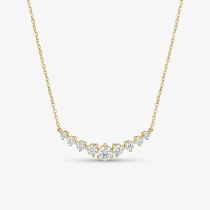Graduated Chevron Necklace