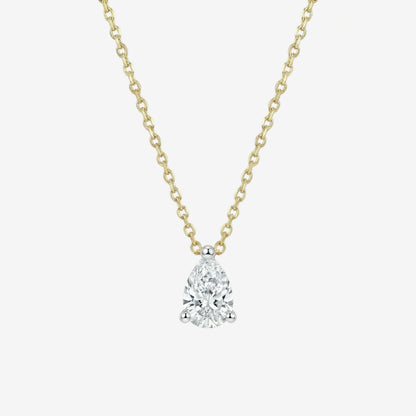 Pear Pendant Necklace