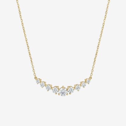 Graduated Chevron Necklace