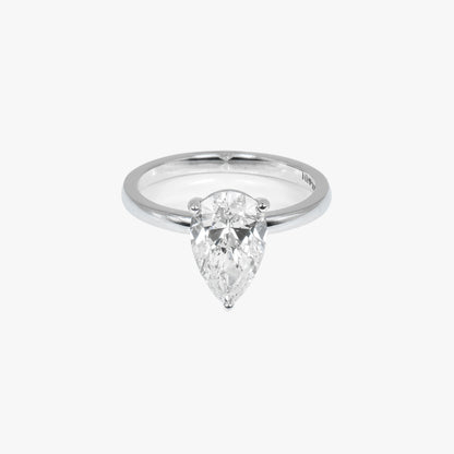 2 ct Classic Pear Solitaire