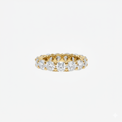3 ct Round Diamond Eternity Band