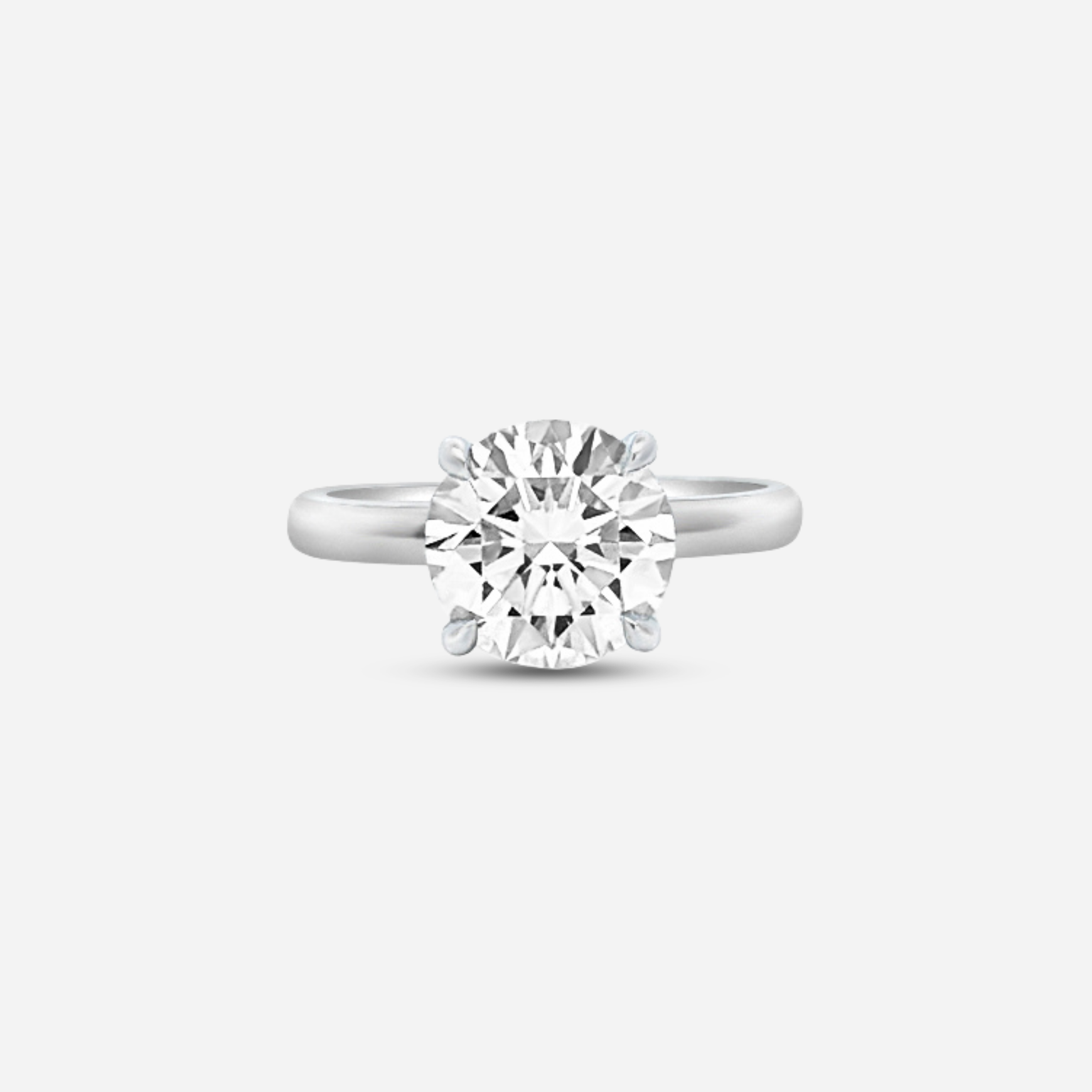 2ct Classic Round Diamond Solitaire