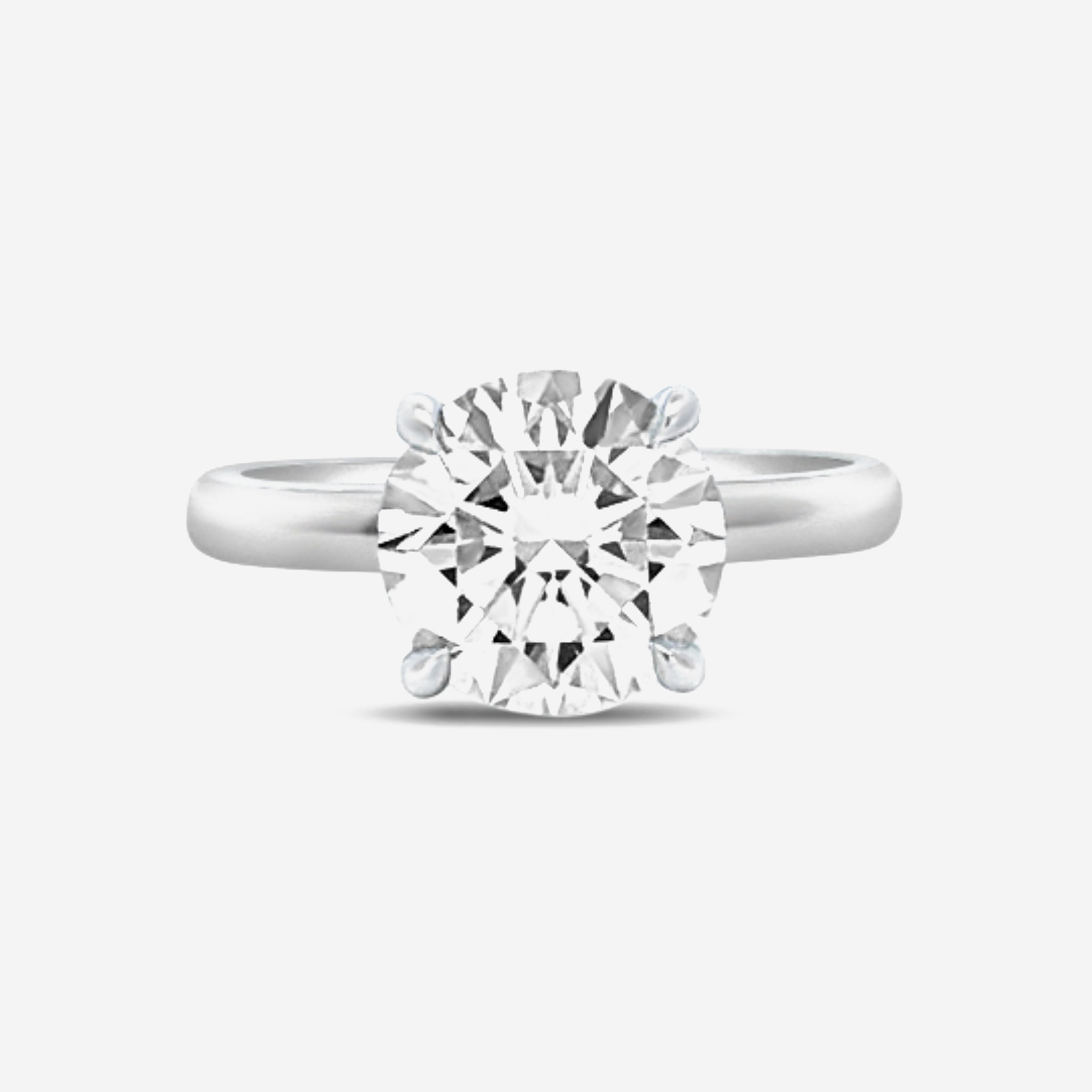 2ct Classic Round Diamond Solitaire