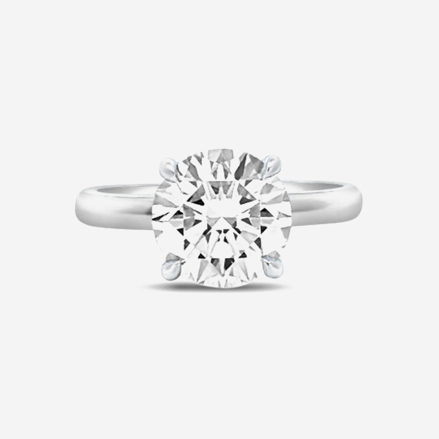 2ct classic round diamond solitaire
