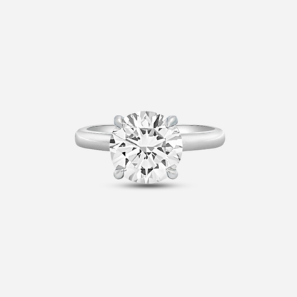 3ct Classic Round Diamond Solitaire