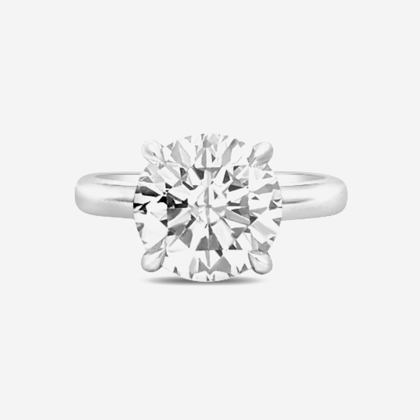3ct classic round diamond solitaire