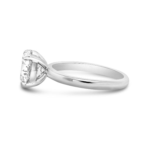 4ct classic round diamond solitaire