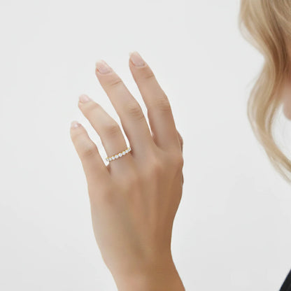 1.87CT Dainty Round Eternity Ring