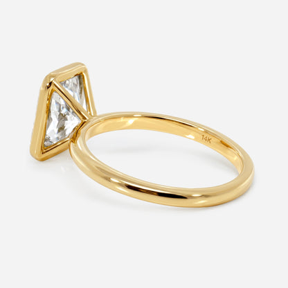 Radiant Bezel Diamond Solitaire