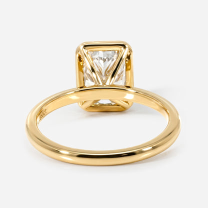 Radiant Bezel Diamond Solitaire
