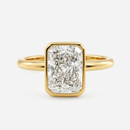 Radiant Bezel Diamond Solitaire
