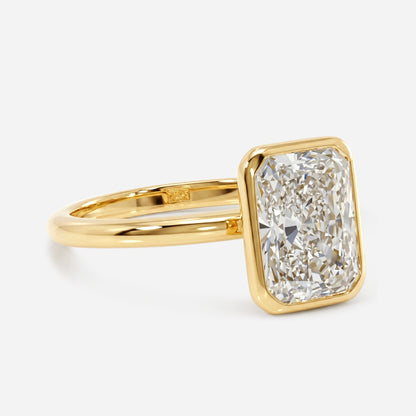 Radiant Bezel Diamond Solitaire